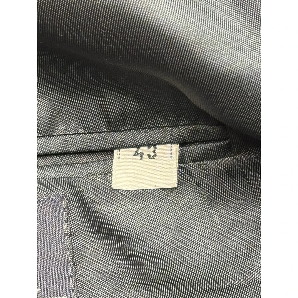 Jos A Bank Executive Collection Grey Glen Plaid 100% Wool Suit Men 2Pc 43R 38x28